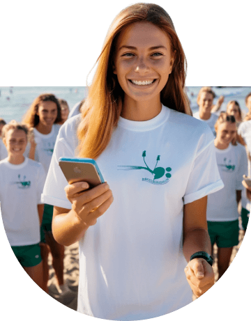 Улыбающаяся тётя